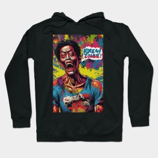 Korean Zombie Manga Poster Hoodie